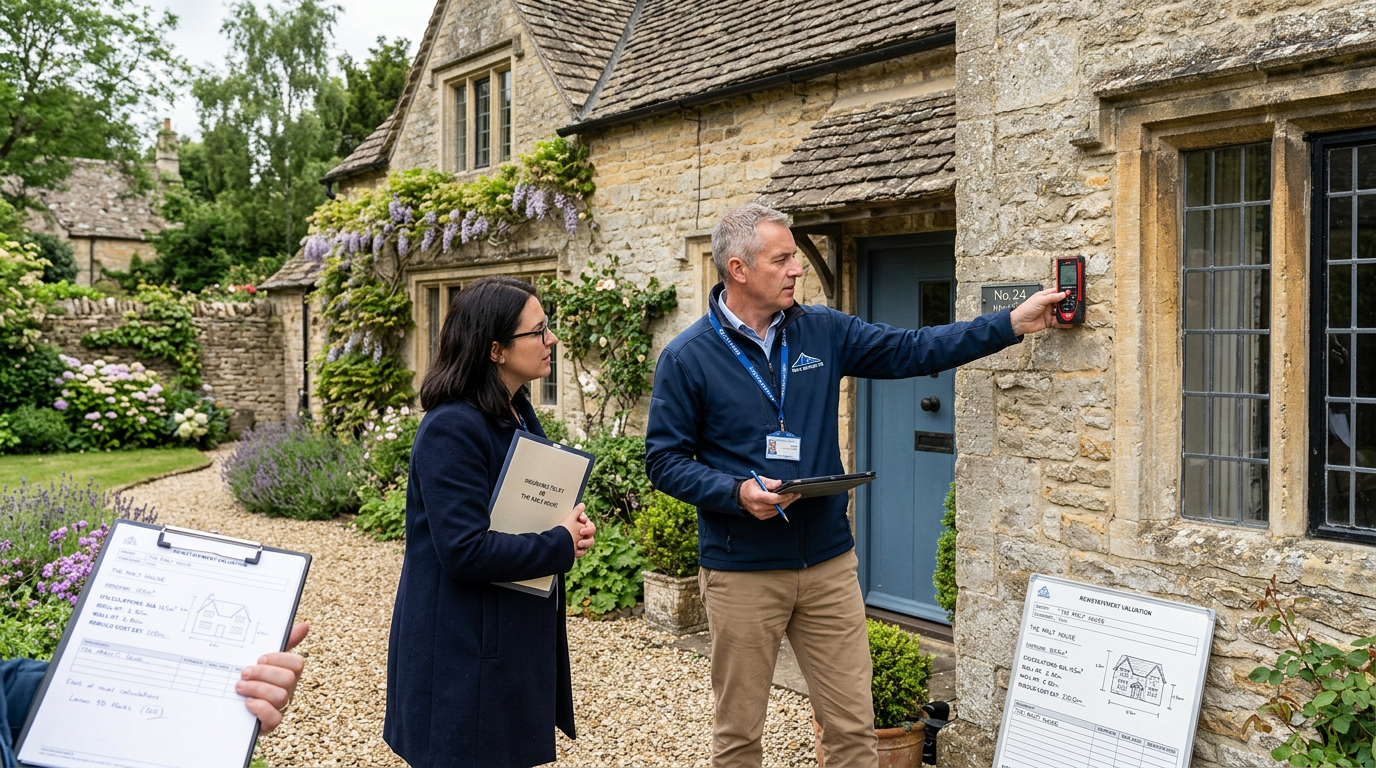 Insurance reinstatement valuation for a West Sussex property