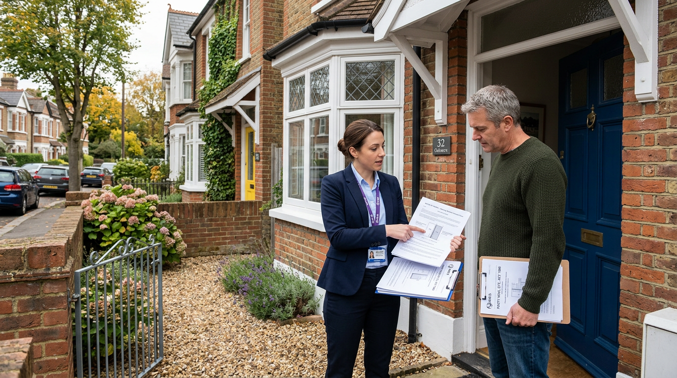 Party wall surveyor advising on Party Wall Act in Crawley